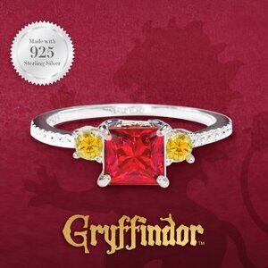 Harry Potter Gryffindor Ring - 925 Sterling Silver